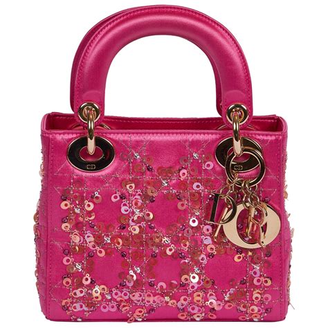 dior pink lady diormini bag|mini Lady Dior velvet bag.